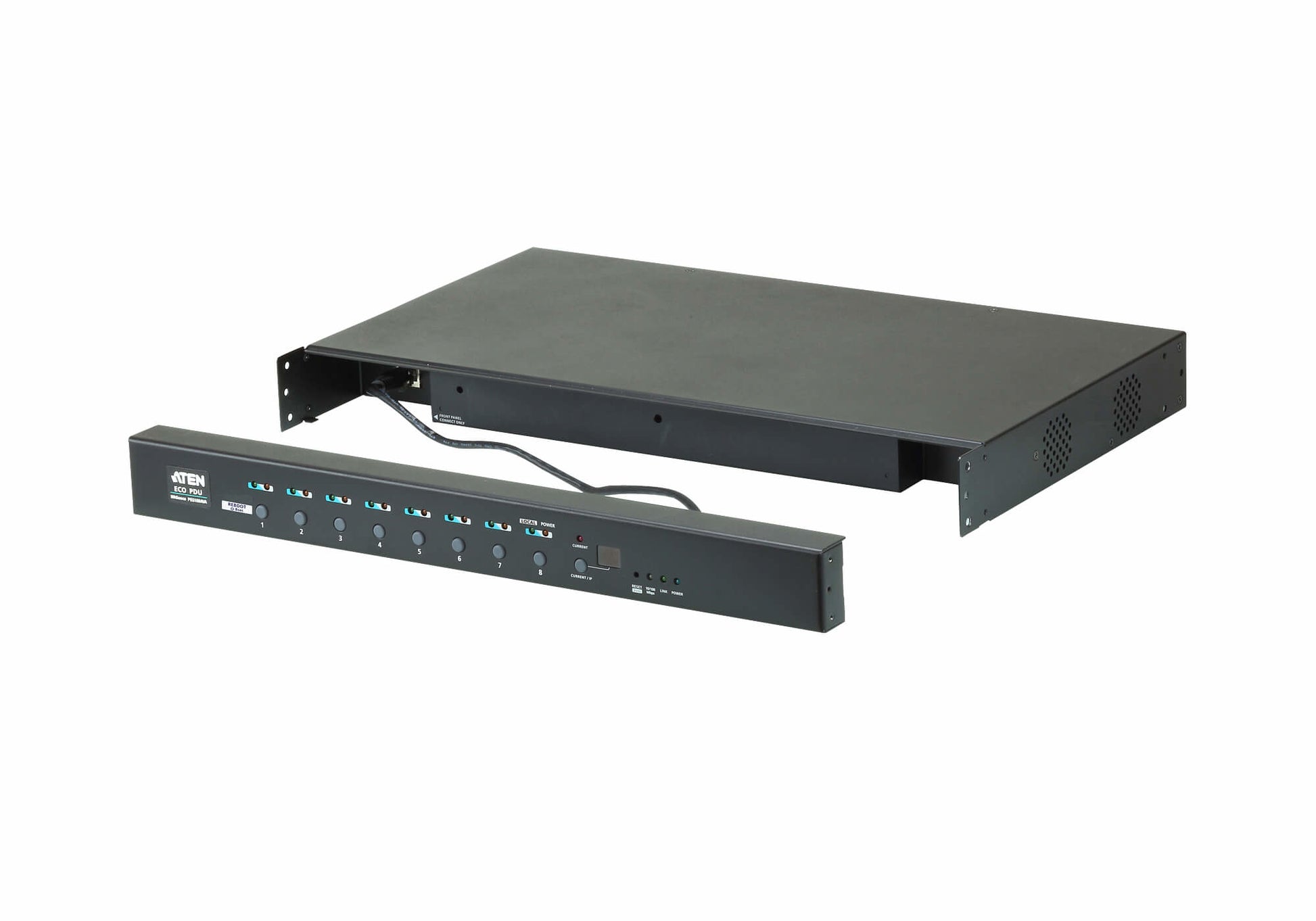 ATEN PE6108AV power distribution unit (PDU) 8 AC outlet(s) 1U Black