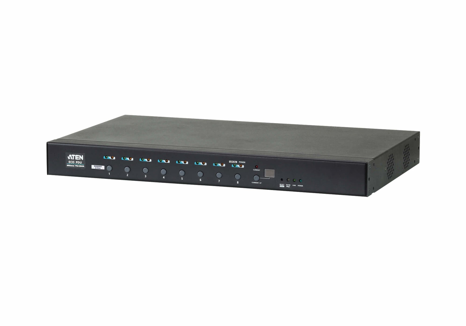 ATEN PE6108AV power distribution unit (PDU) 8 AC outlet(s) 1U Black