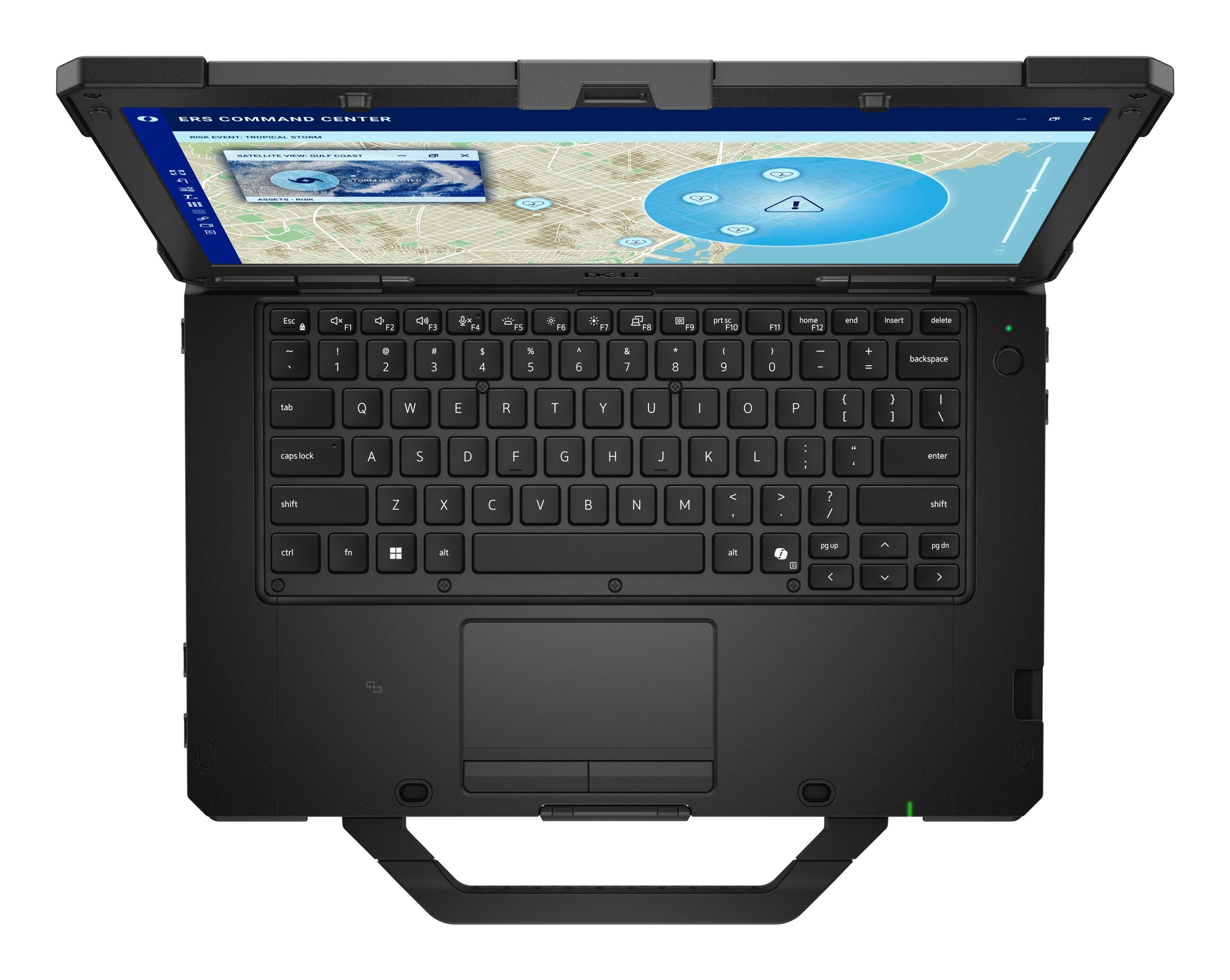 DELL Pro Rugged 14 RB14250 Intel Core Ultra 7 165U Laptop 14" Touchscreen Full HD 16 GB DDR5-SDRAM 512 GB SSD Wi-Fi 6E (802.11ax) Windows 11 Pro Black