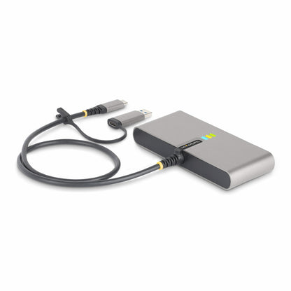 StarTech.com 5G2A1SGBB-USB-C-HUB laptop dock/port replicator Wired USB 3.2 Gen 1 (3.1 Gen 1) Type-C Gray
