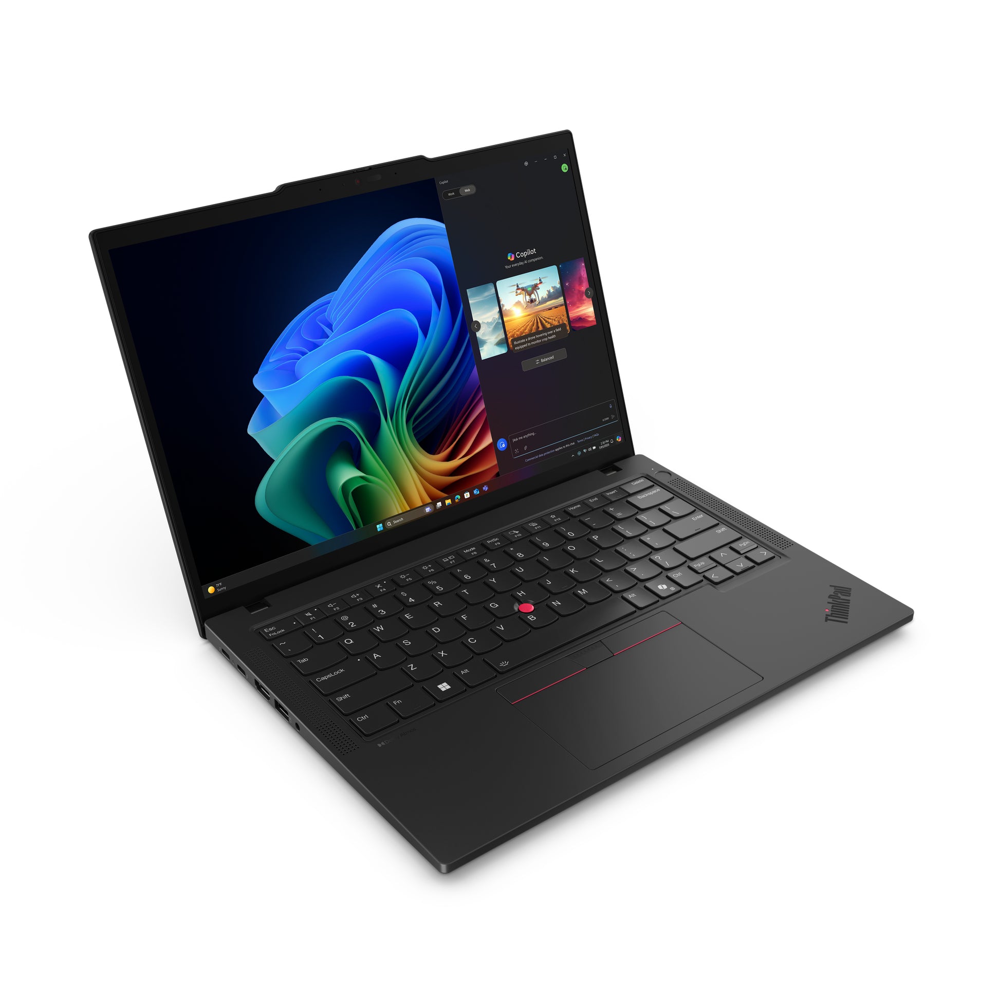 Lenovo ThinkPad T14 Gen 6 (AMD) Copilot+ PC AMD Ryzen™ 7 PRO 350 Laptop 14" WUXGA 16 GB DDR5-SDRAM 512 GB SSD Wi-Fi 7 (802.11be) Windows 11 Pro English Black