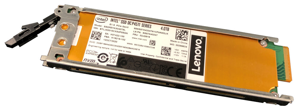 Lenovo 4XB7A17198 internal solid state drive 4 TB EDSFF PCI Express 3.0 NVMe