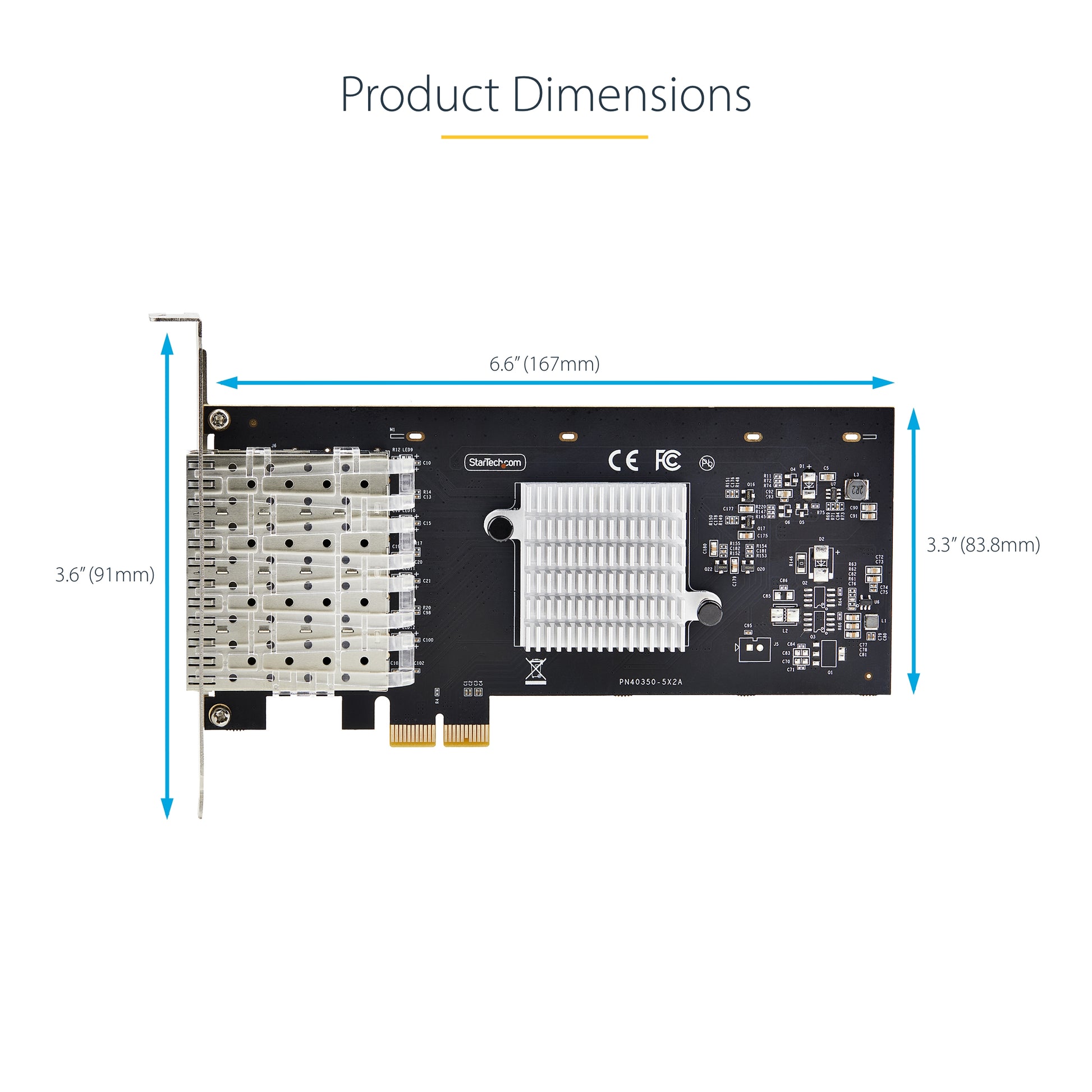 StarTech.com P041GI-NETWORK-CARD network card Internal Fiber 1000 Mbit/s
