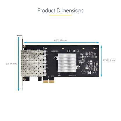 StarTech.com P041GI-NETWORK-CARD network card Internal Fiber 1000 Mbit/s