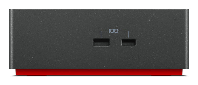 Lenovo 40AY0135US laptop dock/port replicator Wired USB 3.2 Gen 2 (3.1 Gen 2) Type-C Black