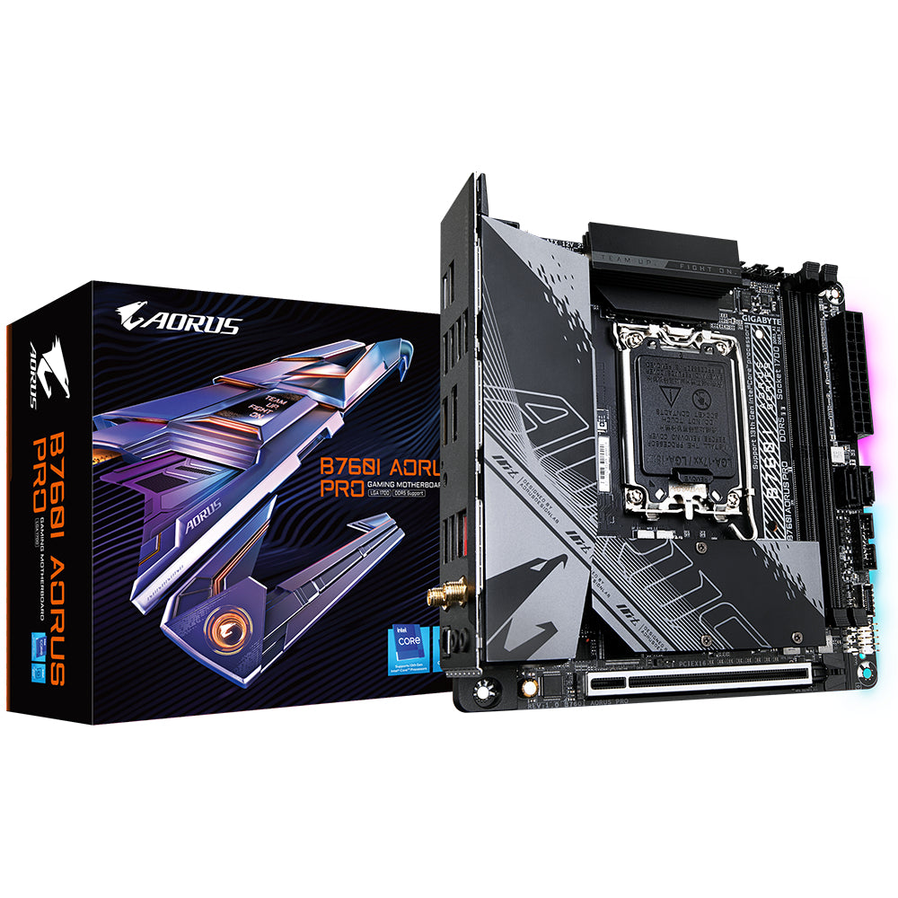 GIGABYTE B760I AORUS PRO motherboard Intel B760 Express LGA 1700 mini ITX