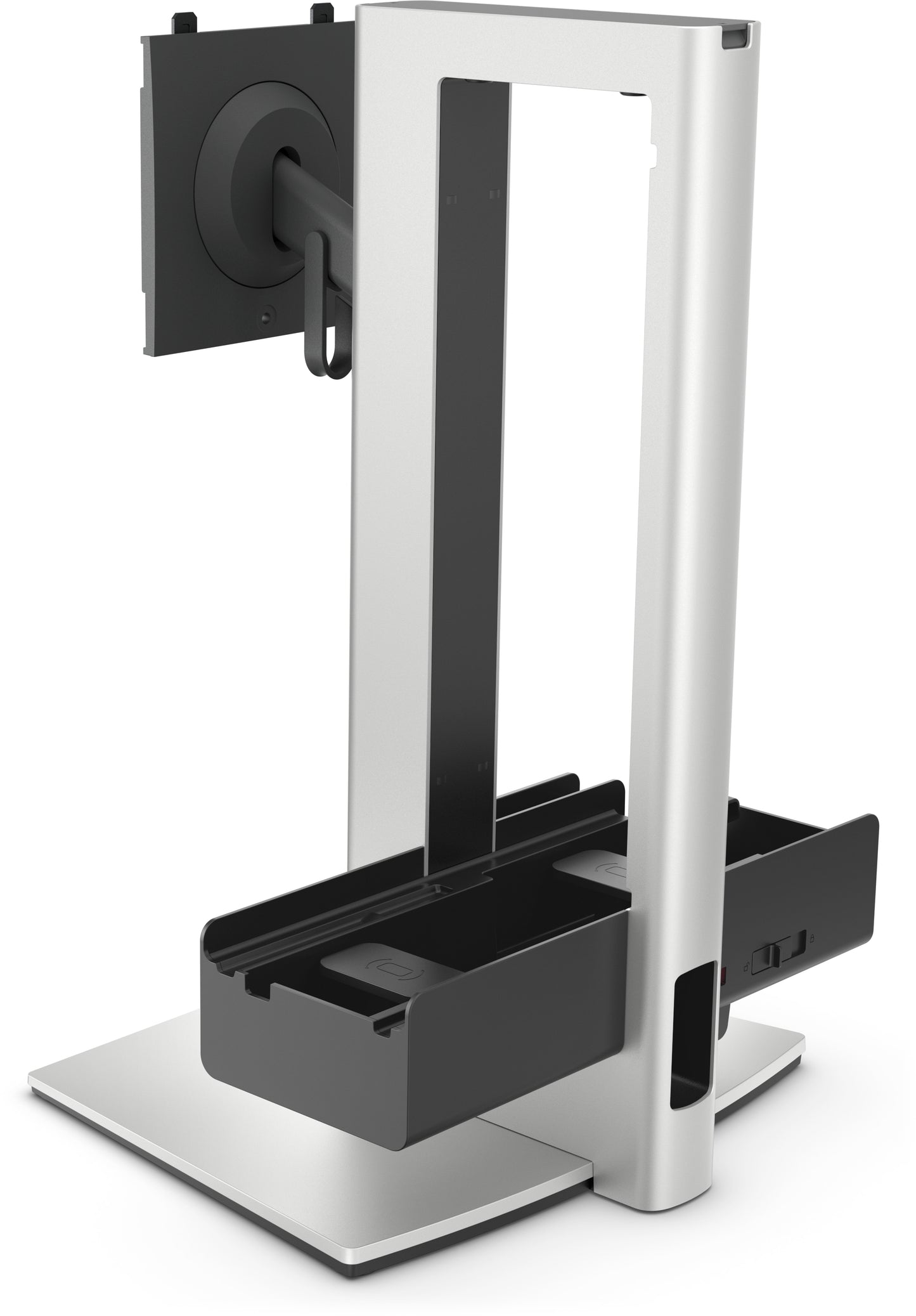 DELL Pro Slim OSS25 27" Desk Black, Silver