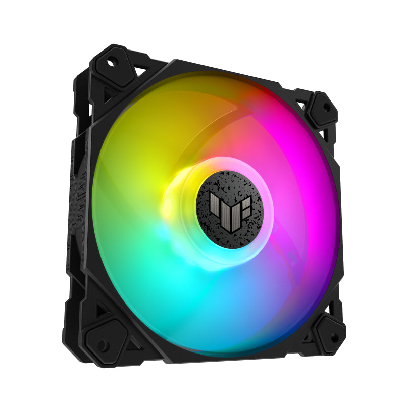 ASUS TUF GAMING TF120 ARGB 3IN1 Computer case Air cooler 4.72" (12 cm) Black