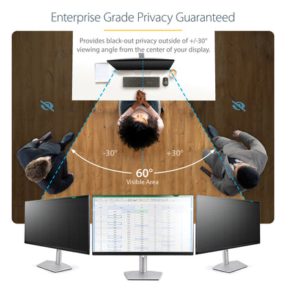 StarTech.com 23669-PRIVACY-SCREEN display privacy filters 23.6" Monitor Frameless display privacy filter
