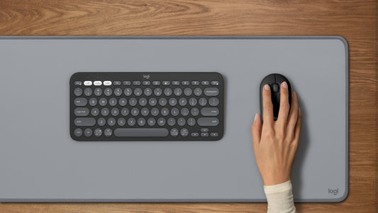 Logitech 910-007024 mouse Office Ambidextrous RF Wireless + Bluetooth Optical 4000 DPI