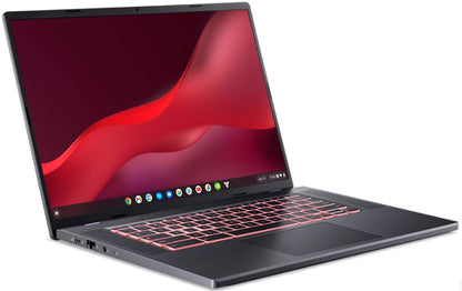 Acer Chromebook CBG516-1H-58CL Intel® Core™ i5 i5-1240P 16" WQXGA 16 GB LPDDR4x-SDRAM 256 GB SSD Wi-Fi 6E (802.11ax) ChromeOS Gray