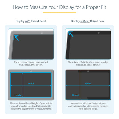 StarTech.com 173L-PRIVACY-SCREEN display privacy filters 17.3" Laptop Frameless display privacy filter
