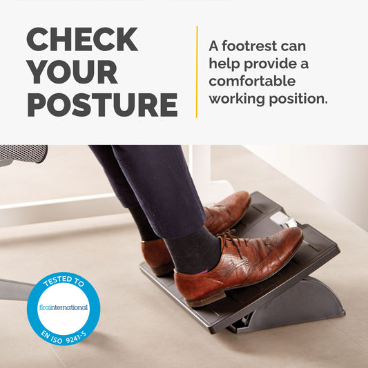 Fellowes 8035001 foot rest Black