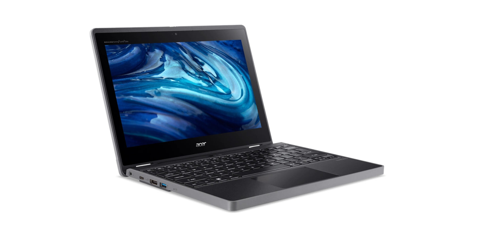 Acer TravelMate Spin B3 TMB311RN-33-C62J Intel® Celeron® N N100 Hybrid (2-in-1) 11.6" Touchscreen HD 8 GB LPDDR5-SDRAM 128 GB SSD Wi-Fi 6 (802.11ax) Windows 11 Pro Education Black