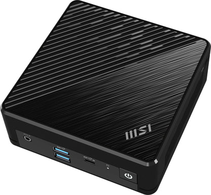 MSI CUBI N ADL S-055BUS PC/workstation barebone 0.69L sized PC Black N100