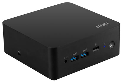 MSI Cubi NUC 1M-010US Intel Core 3 100U 8 GB DDR5-SDRAM 500 GB SSD Windows 11 Pro Mini PC Black