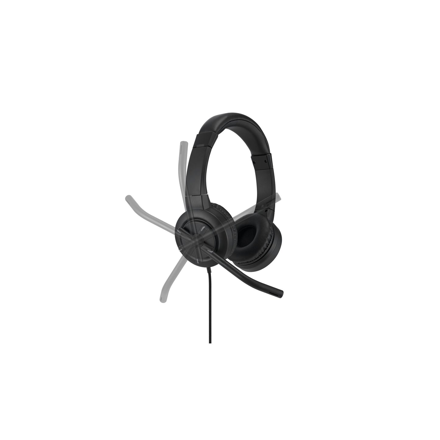Kensington H1000 Headset Wired Head-band Calls/Music USB Type-C Black