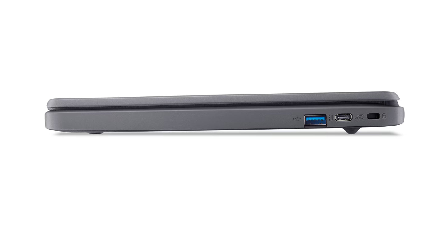 Acer 511 C736-TCO-C4QK Intel® N N100 Chromebook 11.6" HD 8 GB LPDDR5-SDRAM 32 GB Flash Wi-Fi 6E (802.11ax) ChromeOS Black