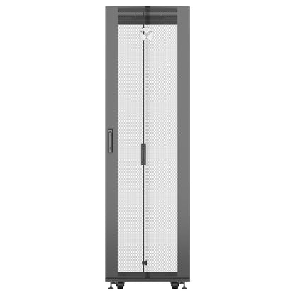 Vertiv VR Rack VR3100 rack cabinet 42U Freestanding rack Black, Transparent