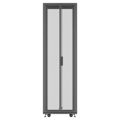 Vertiv VR3107 rack cabinet 48U Freestanding rack Black, Transparent