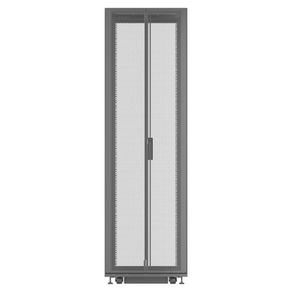 Vertiv VR3300 rack cabinet 42U Freestanding rack Black, Transparent