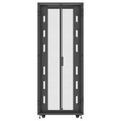 Vertiv VR3350 rack cabinet 42U Freestanding rack Black, Transparent