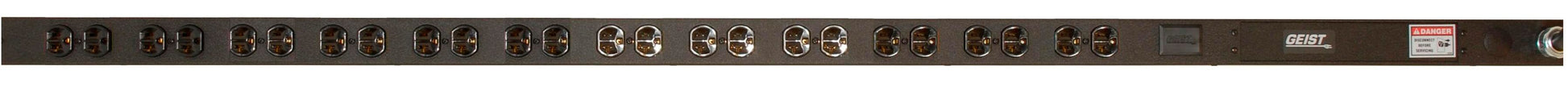 Vertiv JBN242-102D20ST5 power distribution unit (PDU) 24 AC outlet(s) 0U Black