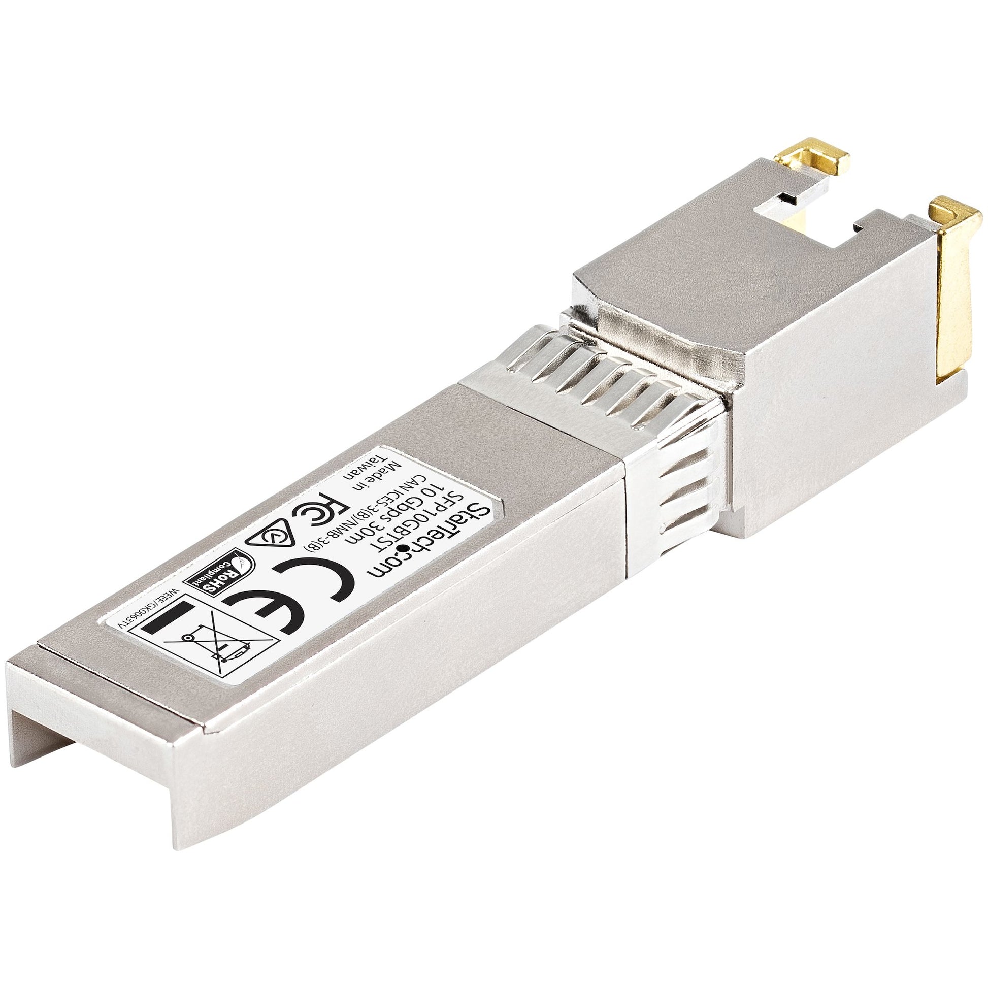 StarTech.com SFP10GBTCST network transceiver module Copper 10000 Mbit/s SFP+