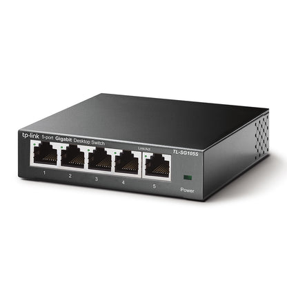 TP-Link TL-SG105S network switch Unmanaged Gigabit Ethernet (10/100/1000) Black