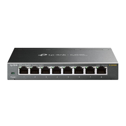 TP-Link Omada TL-SG108S network switch Unmanaged Gigabit Ethernet (10/100/1000) Black
