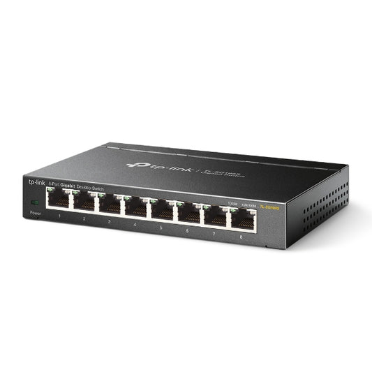 TP-Link Omada TL-SG108S network switch Unmanaged Gigabit Ethernet (10/100/1000) Black