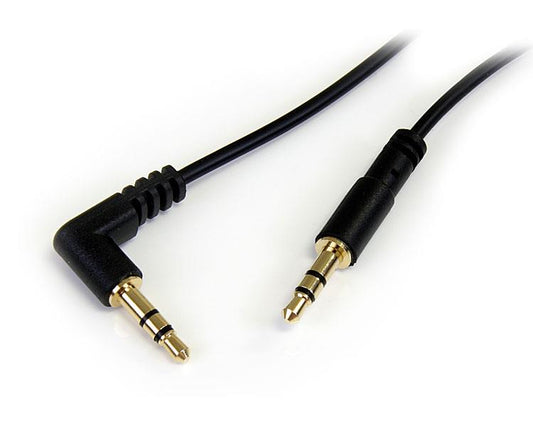 StarTech.com MU3MMSRA audio cable 35.8" (0.91 m) 3.5mm Black