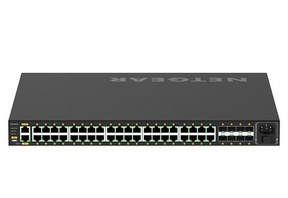 NETGEAR GSM4248PX Managed L2/L3/L4 Gigabit Ethernet (10/100/1000) Power over Ethernet (PoE) 1U Black