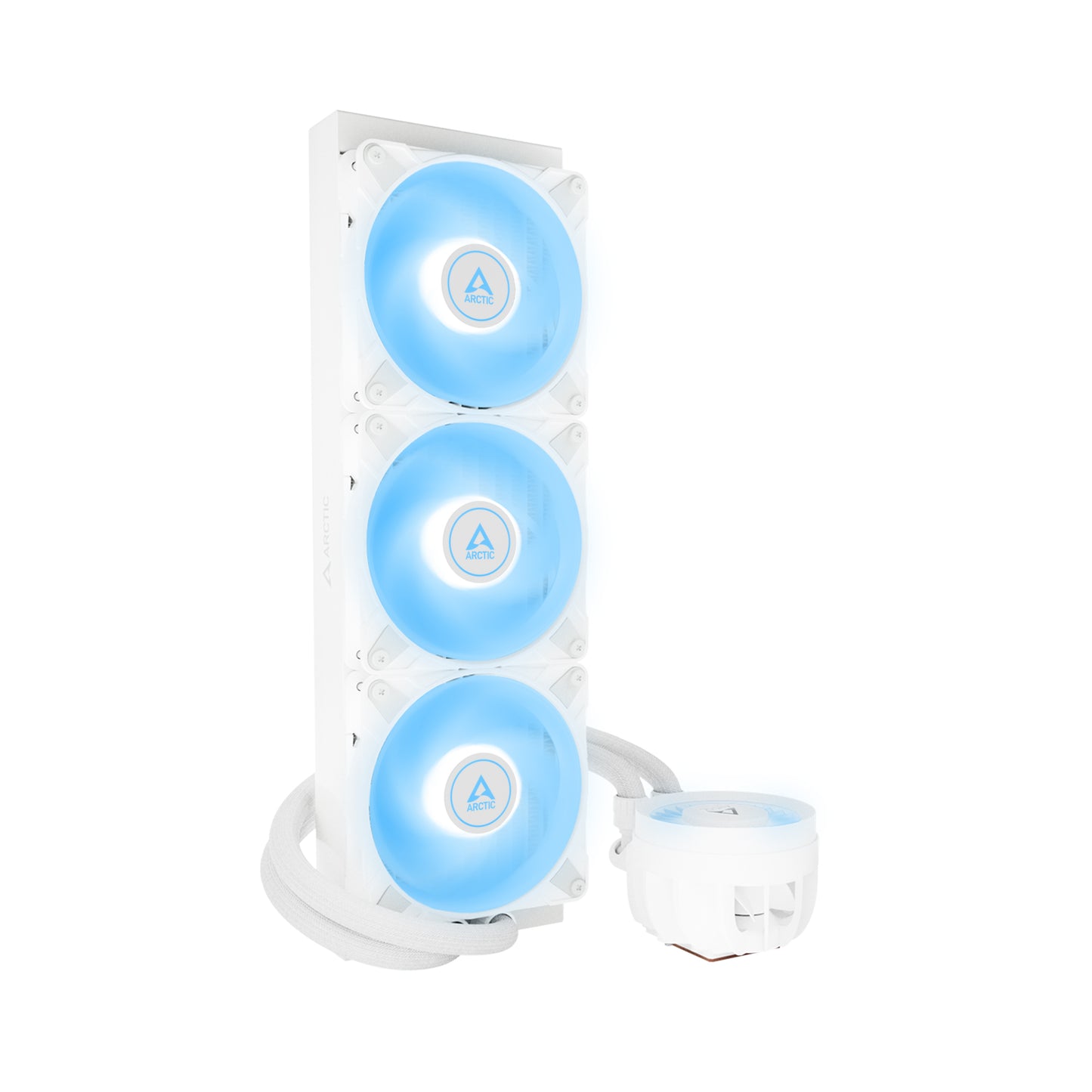 ARCTIC Liquid Freezer III 360 A-RGB Processor All-in-one liquid cooler 4.72" (12 cm) White 1 pc(s)