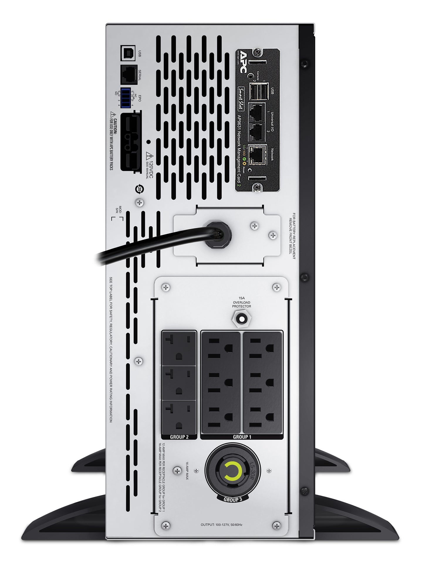 APC SMX2000LVNCUS uninterruptible power supply (UPS) Line-Interactive 1.92 kVA 1800 W 10 AC outlet(s)