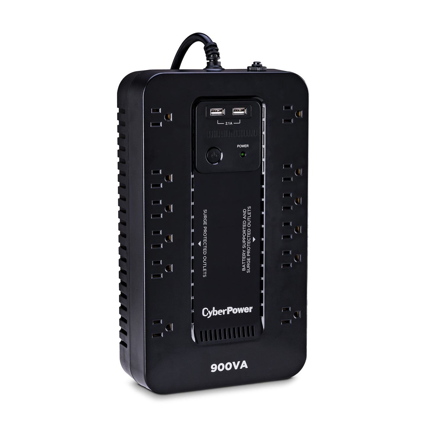 CyberPower ST900U uninterruptible power supply (UPS) Standby (Offline) 0.9 kVA 500 W 12 AC outlet(s)