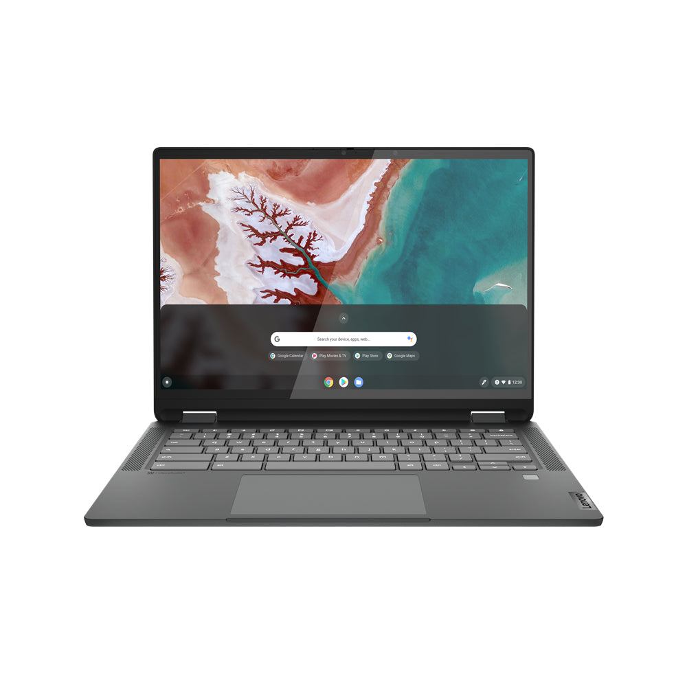 Lenovo Flex5 Chrome 14IAU Intel® Core™ i5 i5-1235U Chromebook 14" Touchscreen WUXGA 8 GB LPDDR4x-SDRAM 256 GB SSD Wi-Fi 6E (802.11ax) ChromeOS US English Gray