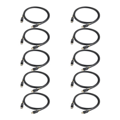 StarTech.com DISPLPORT10L10PK DisplayPort cable 118.1" (3 m) Black