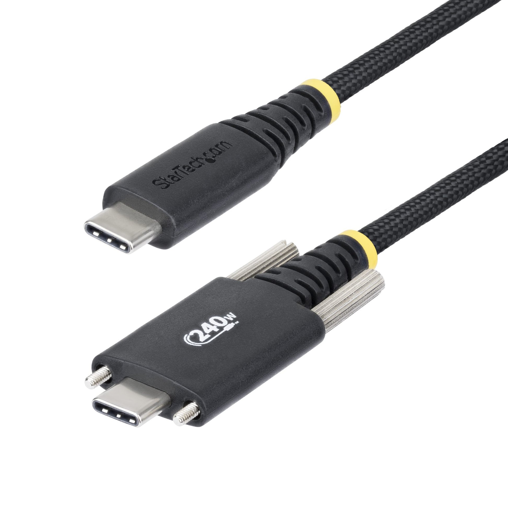 StarTech.com S2CEPR3M-USBSL-CABLE USB cable USB 2.0 118.1" (3 m) USB C Black