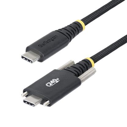 StarTech.com S2CEPR3M-USBSL-CABLE USB cable USB 2.0 118.1" (3 m) USB C Black