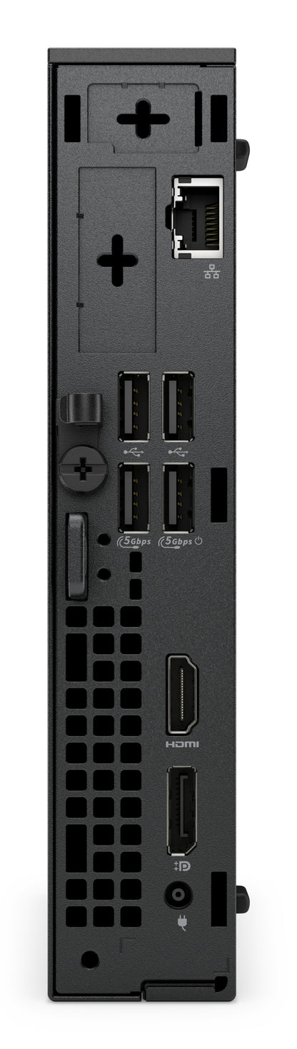 DELL Pro QCM1255 AMD Ryzen™ 5 PRO 8500GE 8 GB DDR5-SDRAM 256 GB SSD Windows 11 Pro Micro PC Mini PC Black