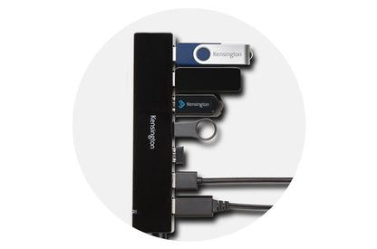 Kensington UH7000C USB 3.0 7-Port Hub + Charging