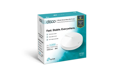 TP-Link Deco M5 (1-Pack) Dual-band (2.4 GHz / 5 GHz) Wi-Fi 5 (802.11ac) White 2 Internal