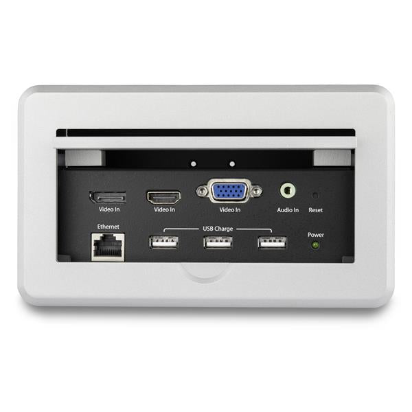StarTech.com BOX4HDECP2 AV conferencing bridge 3840 x 2160 pixels Ethernet LAN Silver