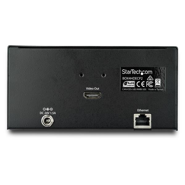 StarTech.com BOX4HDECP2 AV conferencing bridge 3840 x 2160 pixels Ethernet LAN Silver