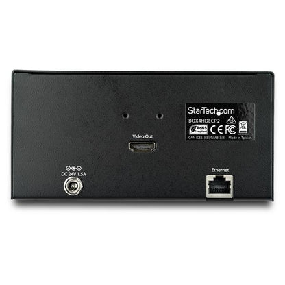 StarTech.com BOX4HDECP2 AV conferencing bridge 3840 x 2160 pixels Ethernet LAN Silver