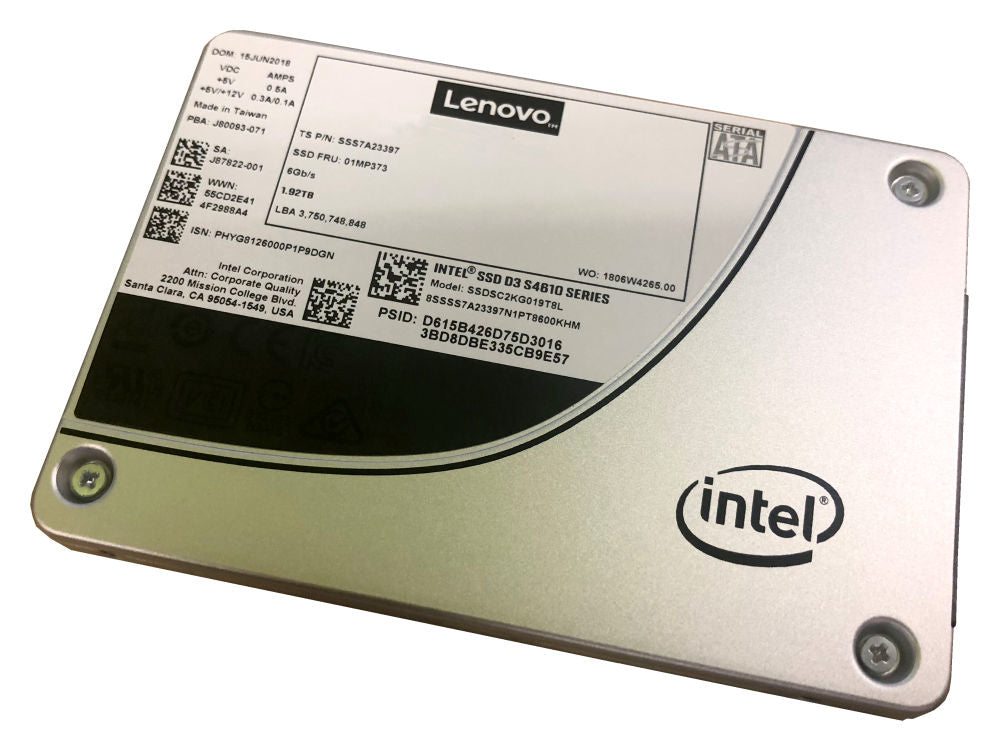 Lenovo 4XB7A13640 internal solid state drive 480 GB 3.5" Serial ATA III