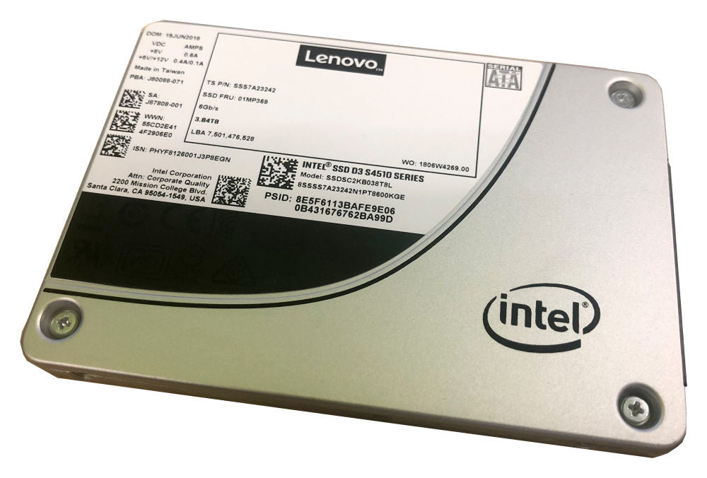 Lenovo 4XB7A38153 internal solid state drive 480 GB 2.5" Serial ATA III 3D TLC NAND