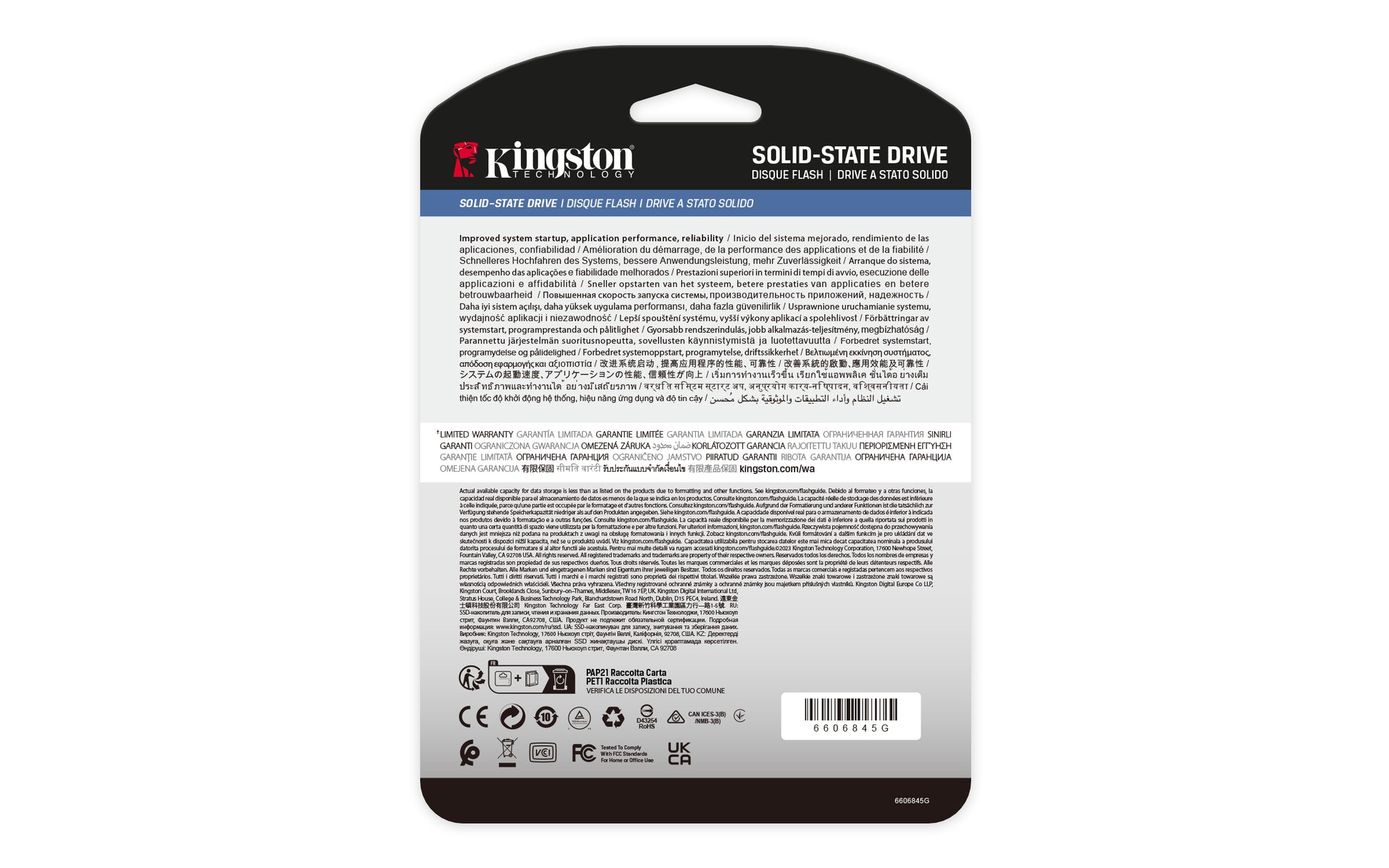 Kingston Technology DC3000ME 7.68 TB U.2 PCI Express 5.0 NVMe 3D eTLC