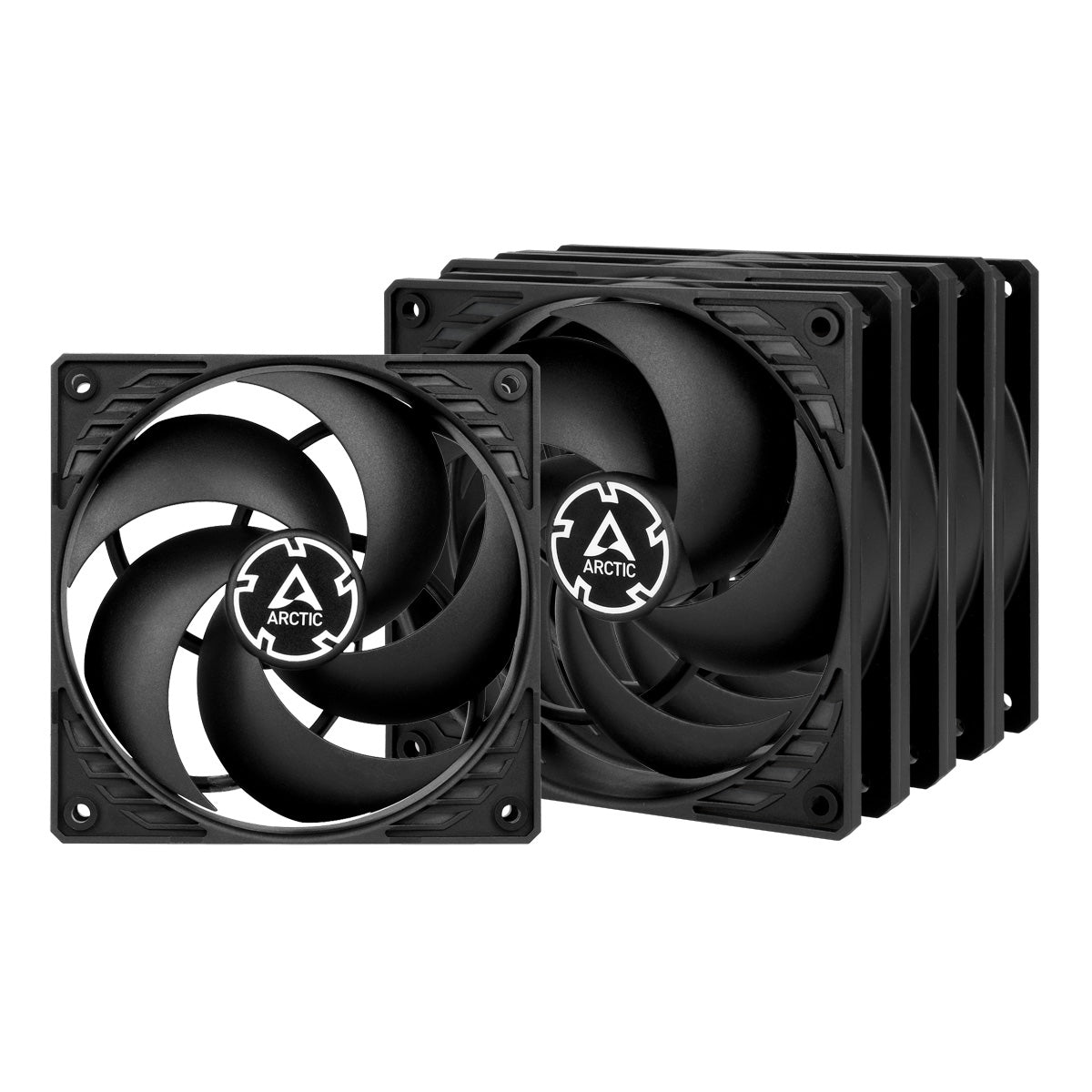ARCTIC P12 Value Pack Computer case Fan 4.72" (12 cm) Black